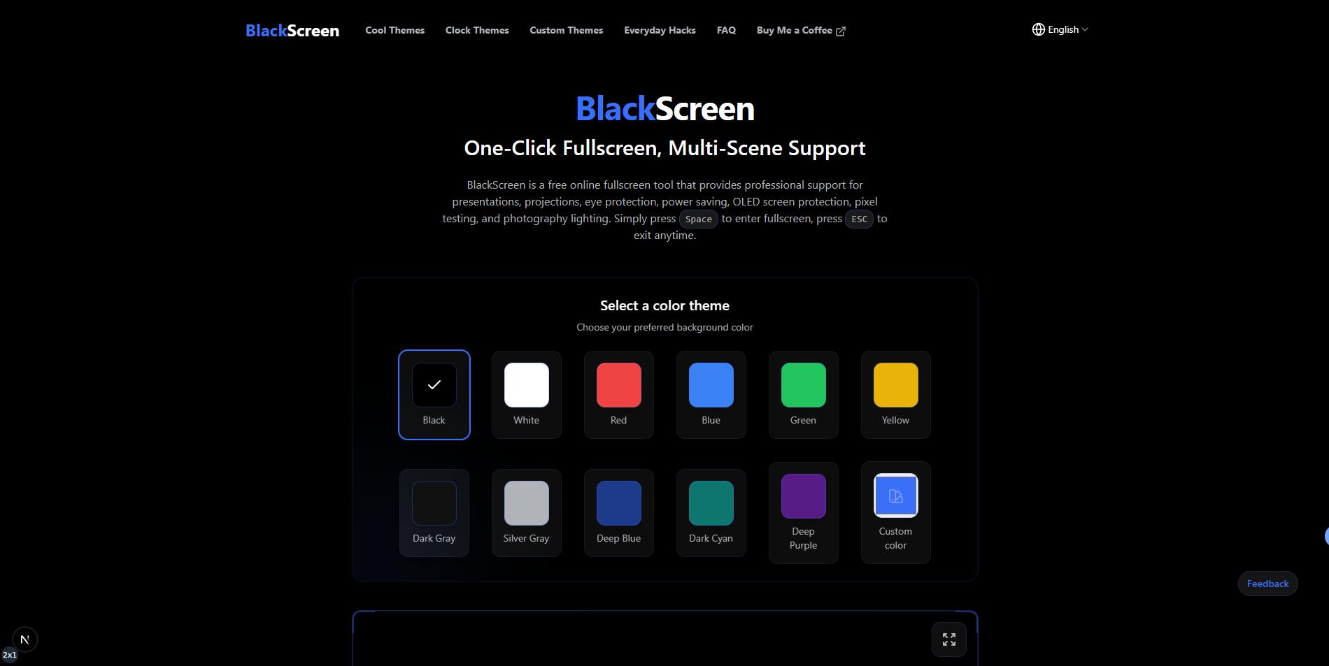 BlackScreen screenshot 3 of 3