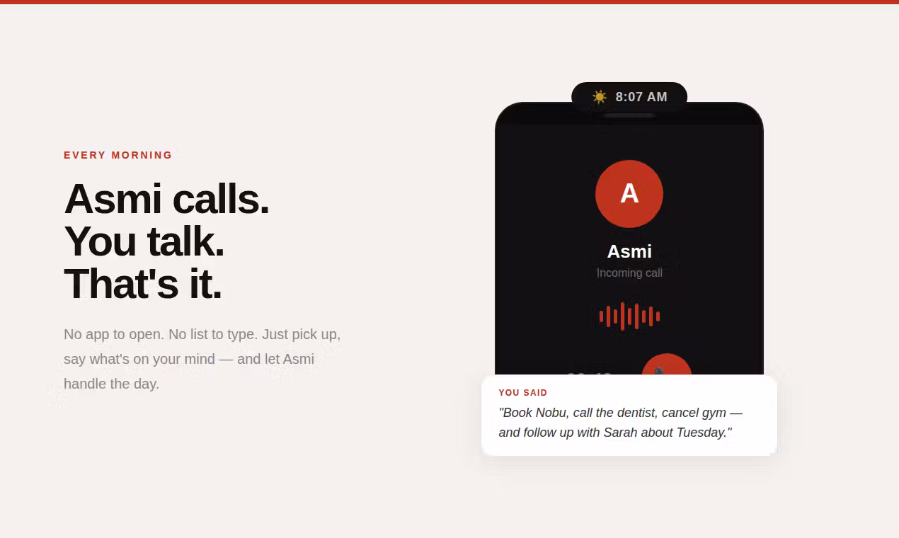 Asmi AI screenshot 1 of 3